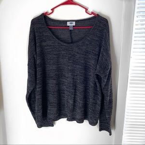 Old Navy Gray Sweater.
